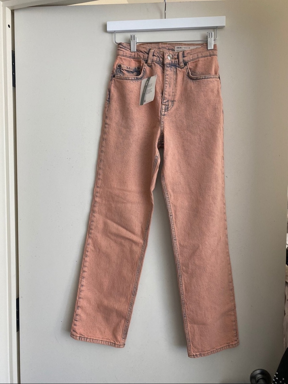 ASOS Acid Wash High Rise Jeans
